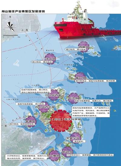 卧龙铜精矿项目一期年底投产舟山海洋产业集聚区发展规划(图片来源于